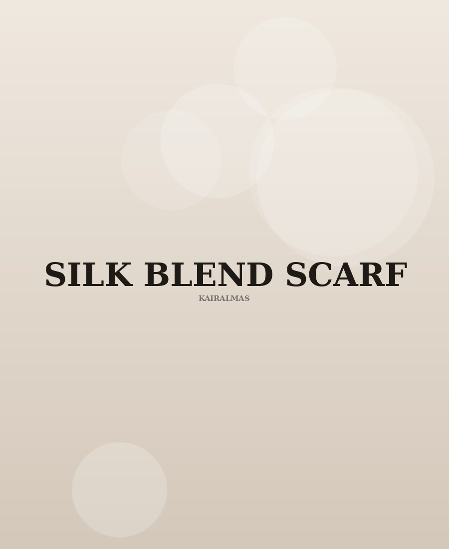 Silk Blend Scarf