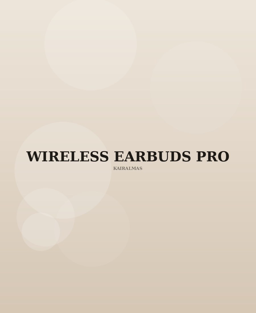 Wireless Earbuds Pro