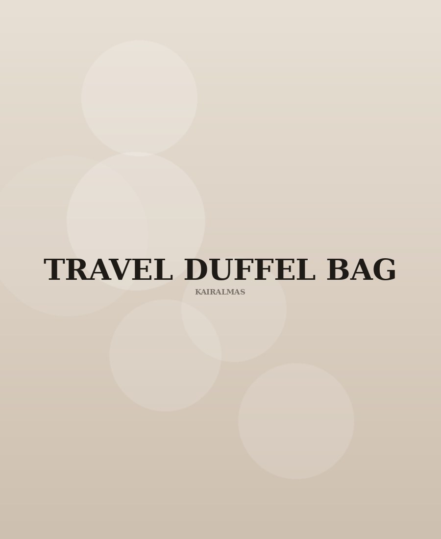 Travel Duffel Bag